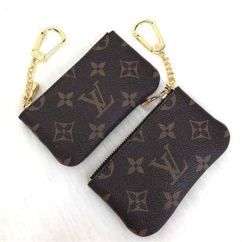 louis vuitton monogram key pouch replica|louis vuitton keychain wallet.